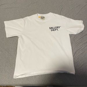 WHITE gallery dept shirt